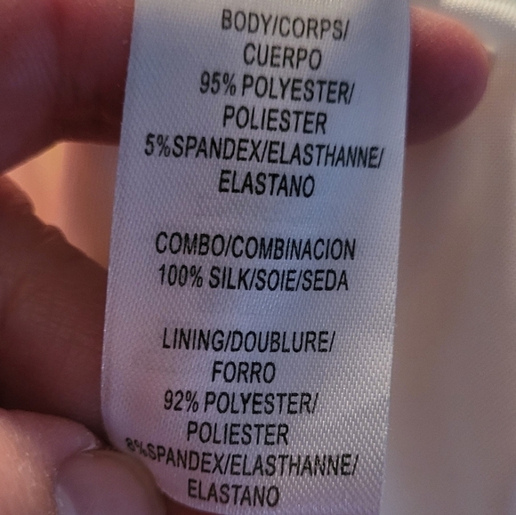 HALSTON Ori Crepe/Chiffon Halter Wideleg Jumpsuit NWT - Picture 12 of 16